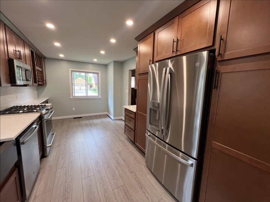Kitchen refresh in Brighton, MI by Lux Builders
