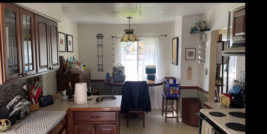 Kitchen before refresh in Brighton, MI