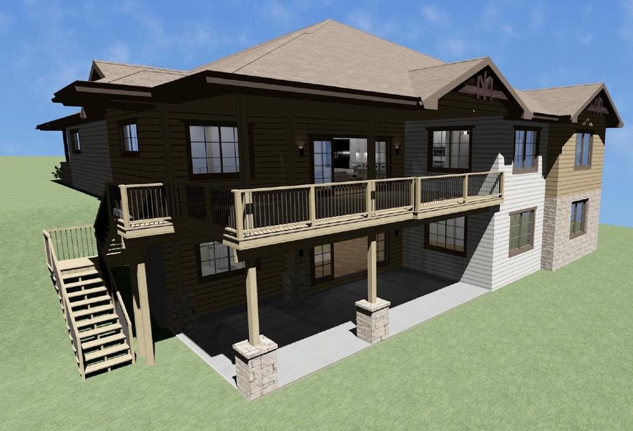New lake house — rendering 06